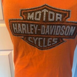 Harley-Davidson Orange Graphic Tank
